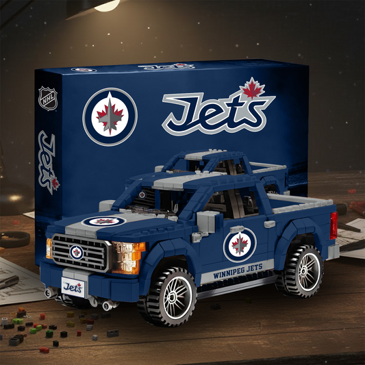 WJ NHL 3D Racing Truck Model Building Block Set V2 NAK NHT