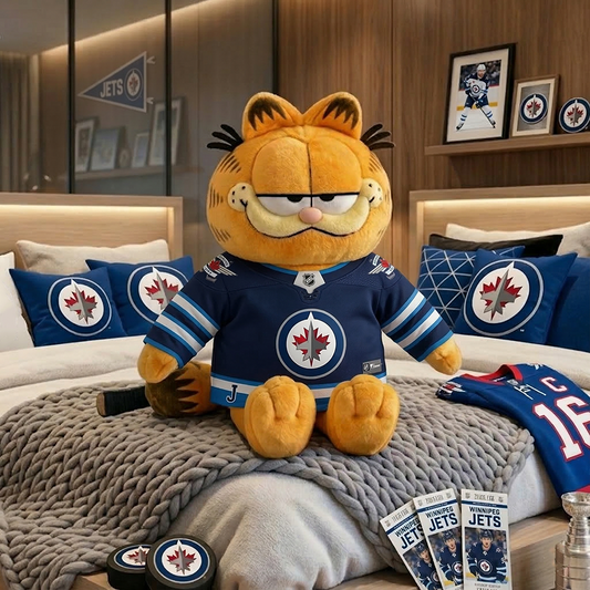WJ x Garfield plushie in NHL team editions NAK TTT