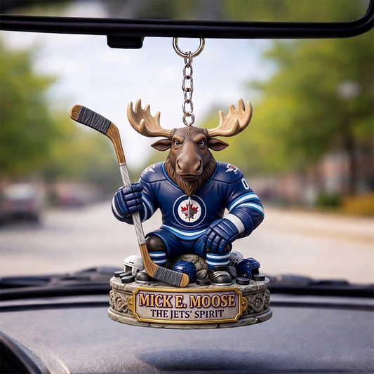 WJ x NHL Guardian Mascot Car Decor NAK TTT