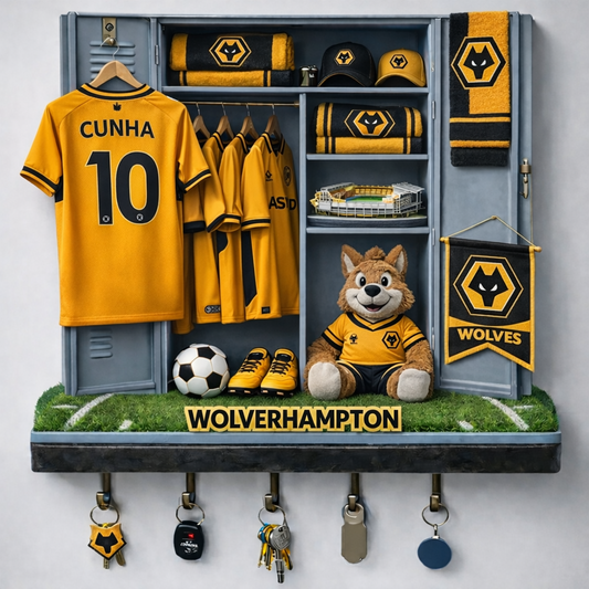 WOL x EPL Changing Room Personalized 3D Visual Effect Acrylic Key Holder DDT NTL